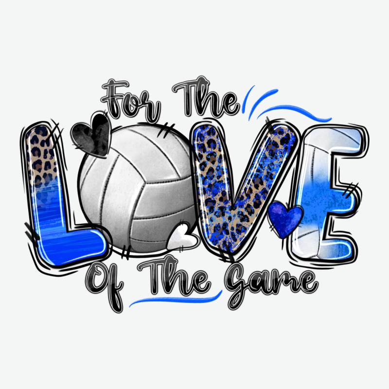 For The Love Of The Game Volleyball Urban Heavy Tee by Zillion Design Studio | Teevron