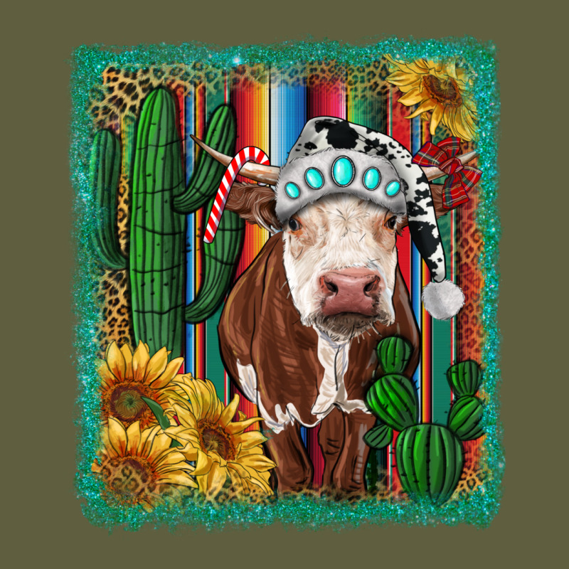 Western Christmas Cow Vintage Tee by RanaPortraitStore | Teevron