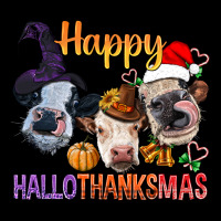Happy Hallothanksmas Cows Urban Hoodie | Teevron