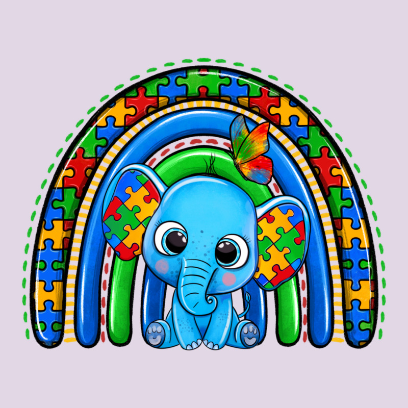 Autism Elephant Rainbow Classic Tee by Zillion Design Studio | Teevron