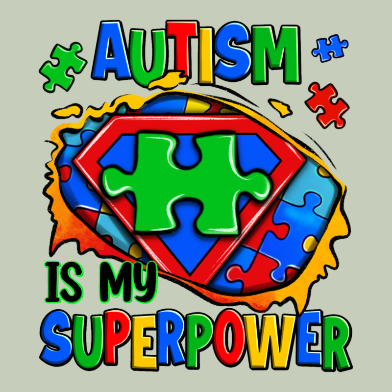 Autism Is My Superpower Ripped Shirt Classic Tee by Zillion Design Studio | Teevron