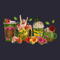 Floral Hustler Coffee Cups Vintage Tee | Teevron