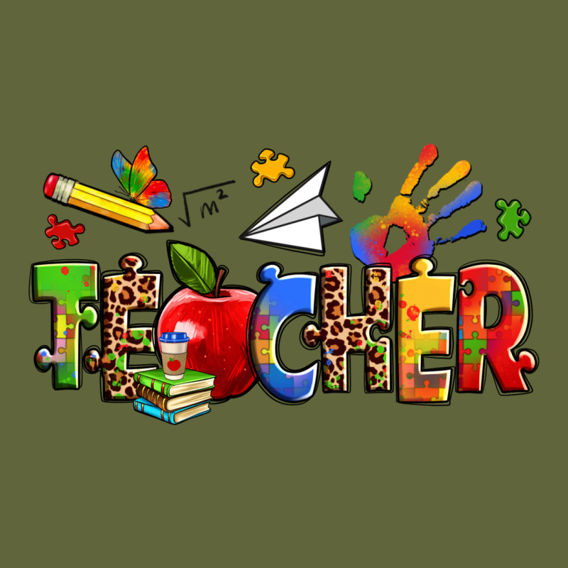 Autism Teacher Classic Tee by Zillion Design Studio | Teevron