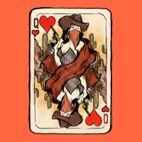 Queen Of Hearts Cowgirl Premium Hoodie | Teevron