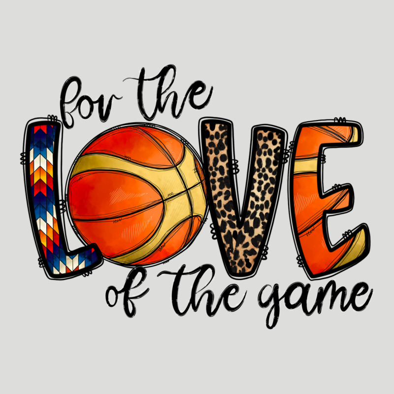 For The Love Of The Game Basketball Zipper Hoodie by CowhideDigitalArt | Teevron