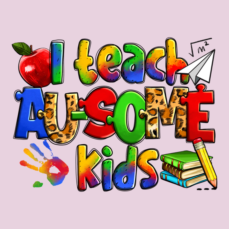 I Teach Ausome Kids Autism Teacher Classic Tee by Zillion Design Studio | Teevron