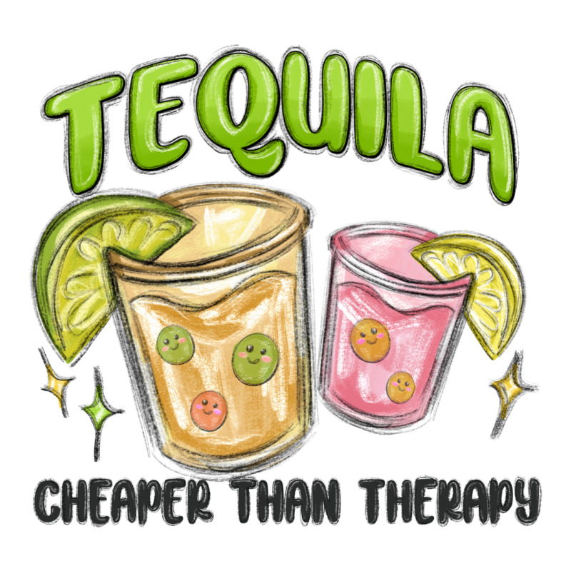 Tequila Cheaper Than Therapy Premium Hoodie by MaliasSmallBusiness | Teevron