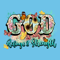 God Is My Refugee And Strength Premium Sweatshirt | Teevron