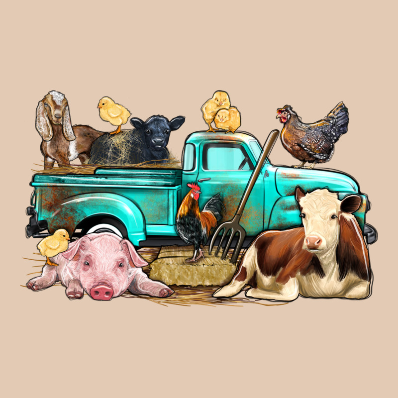 Farm Animals Truck Urban Hoodie by BundleAndBundleShop | Teevron