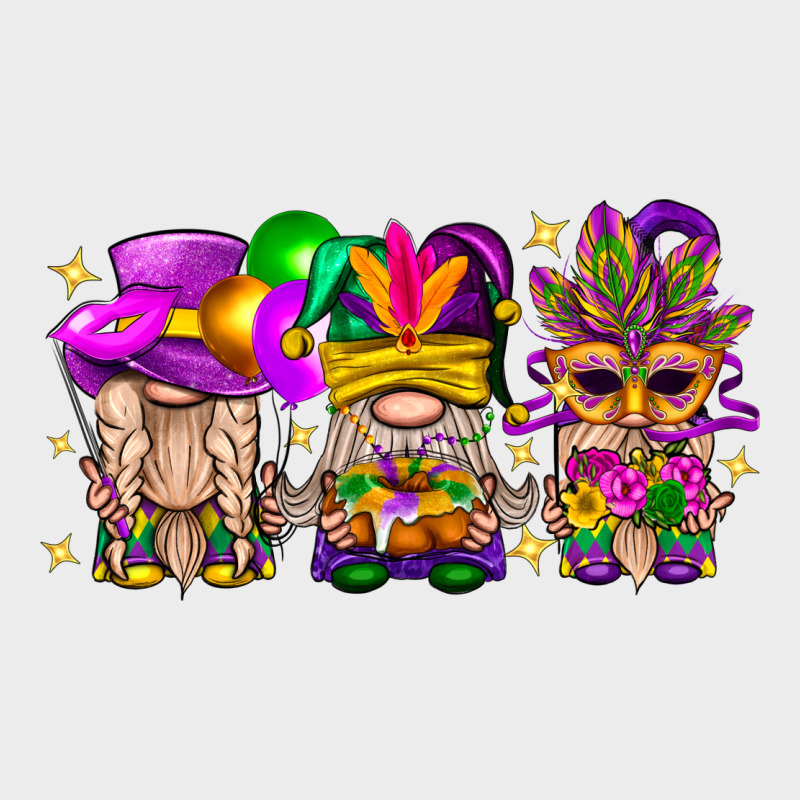 Mardi Gras Gnomies Cakes Flowers And Balloon Urban Hoodie by BundleAndBundleShop | Teevron