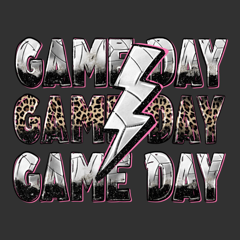 Game Day Game Day Volleyball Lightning Bolt Urban Heavy Tee by Zillion Design Studio | Teevron