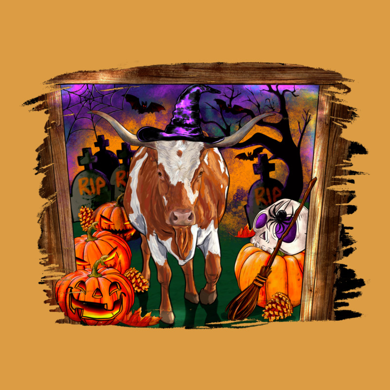 Longhorn Cow Halloween Urban Heavy Tee by RanaPortraitStore | Teevron