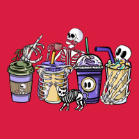 Skeleton Coffee Cups Premium Hoodie | Teevron