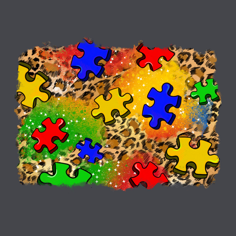 Autism Background Long Sleeve Tee by Zillion Design Studio | Teevron