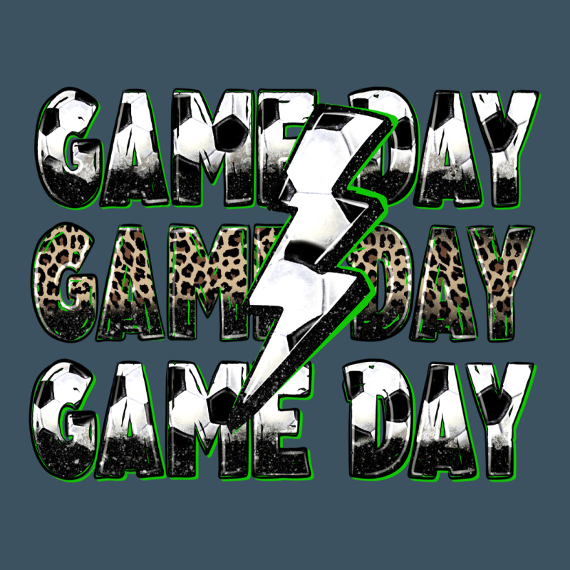 Game Day Game Day Soccer Lightning Bolt Urban Heavy Tee by Zillion Design Studio | Teevron