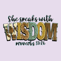 She Speaks With Wisdom Proverbs 31 26 Premium Hoodie | Teevron