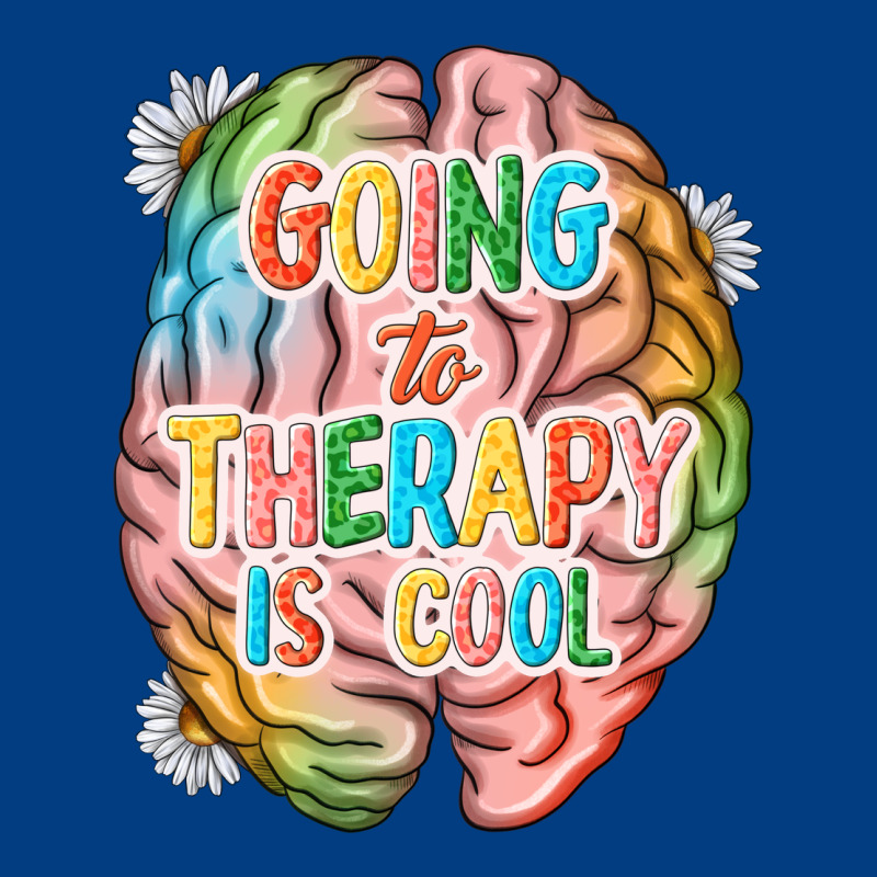 Going To Therapy Is Cool Premium Sweatshirt by NancyCooperArtShop | Teevron