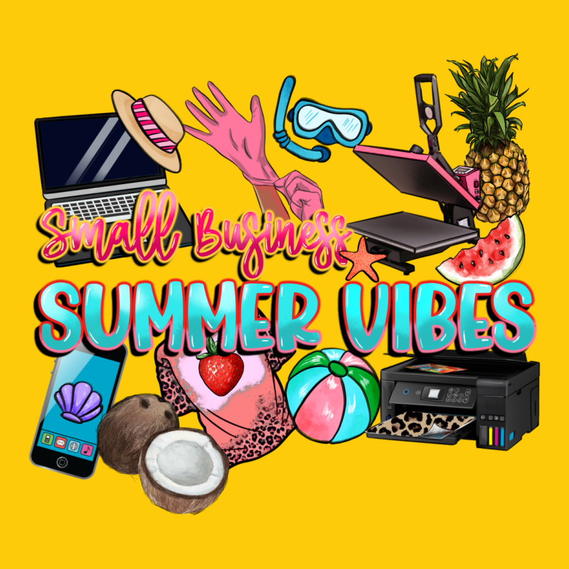 Small Businesses Summer Vibe Premium Hoodie by NancyCooperArtShop | Teevron