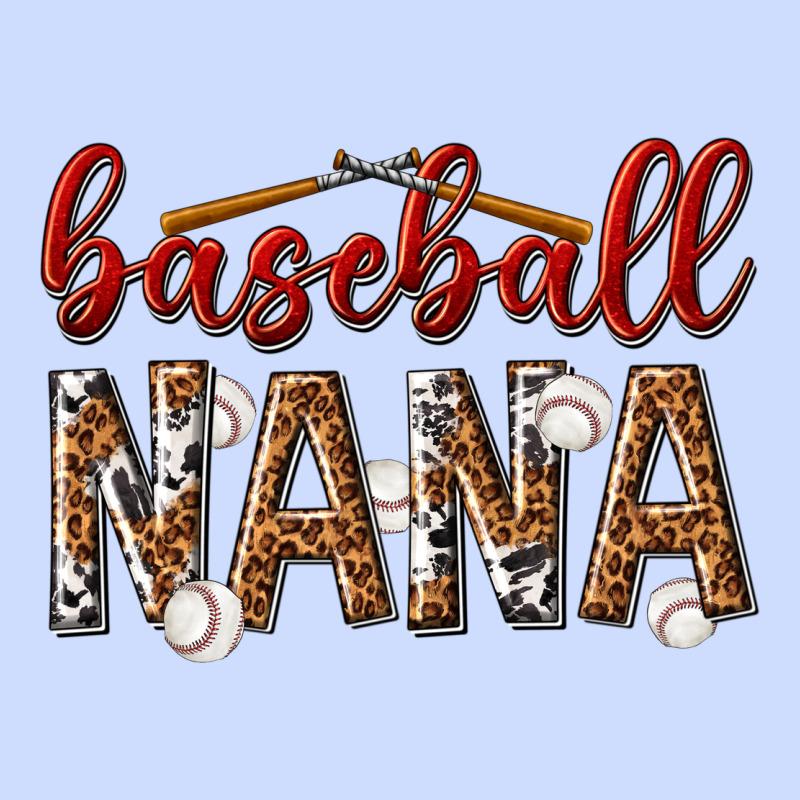 Baseball Nana With Leopard Urban Heavy Tee by texasbilliewilder | Teevron