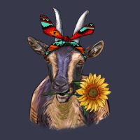 Sunflower Aztec Ribbon Goat Long Sleeve Tee | Teevron