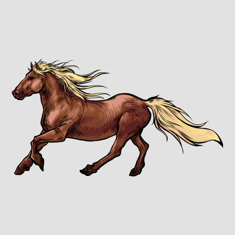Running Horse Premium Hoodie by NancyCooperArtShop | Teevron