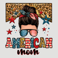 American Mom Junkie Messy Bun Classic Tee | Teevron