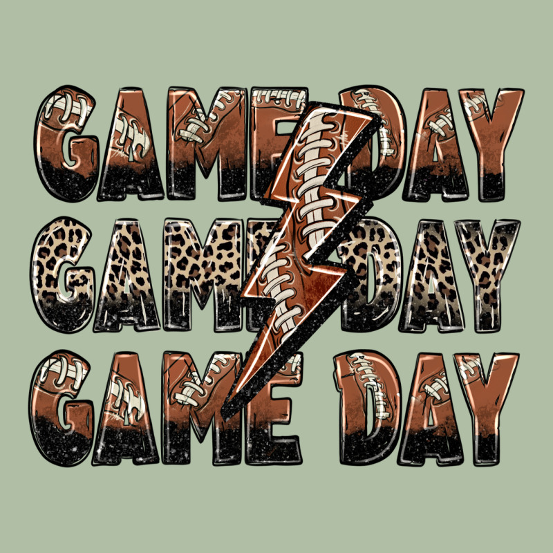 Game Day Game Day Football Lightning Bolt Urban Heavy Tee by Zillion Design Studio | Teevron