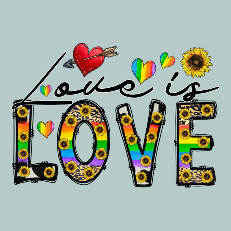 Love Is Love Heavy Core Tee by CowhideDigitalArt | Teevron