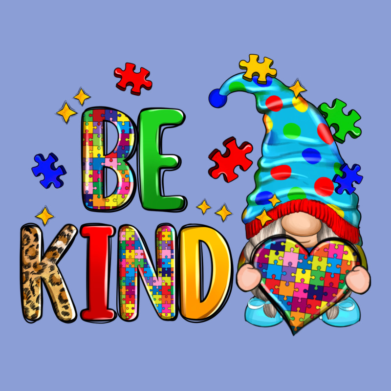 Be Kind Autism Gnome Long Sleeve Tee by Zillion Design Studio | Teevron