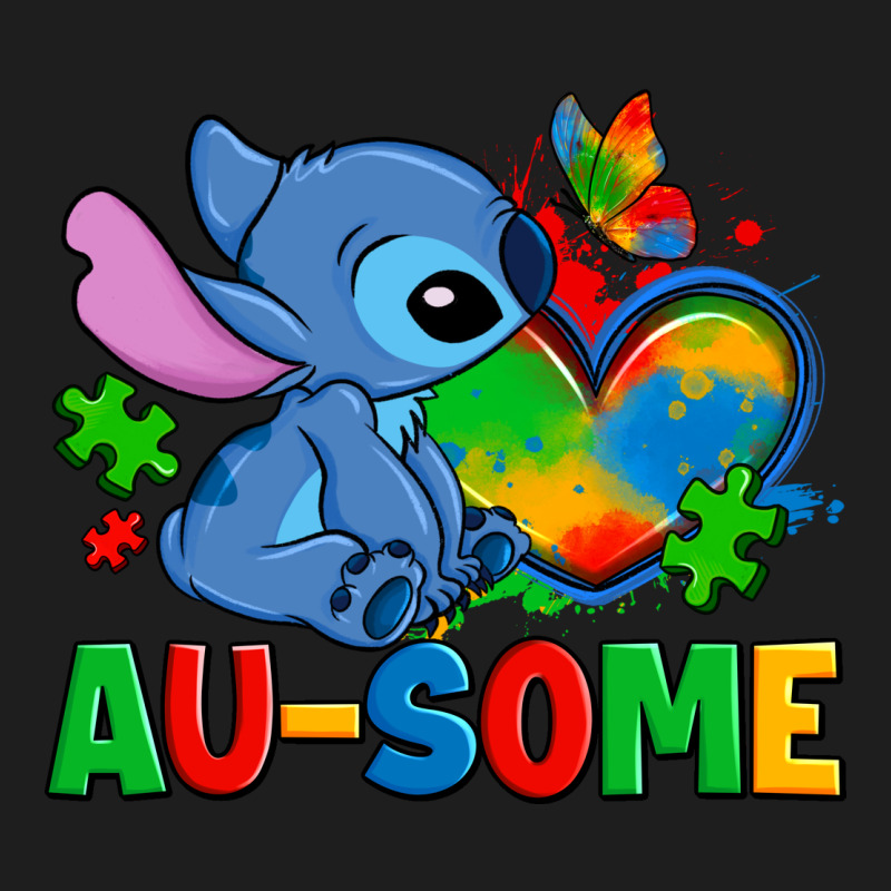 Ausome Stitch Autism Classic Tee by Zillion Design Studio | Teevron