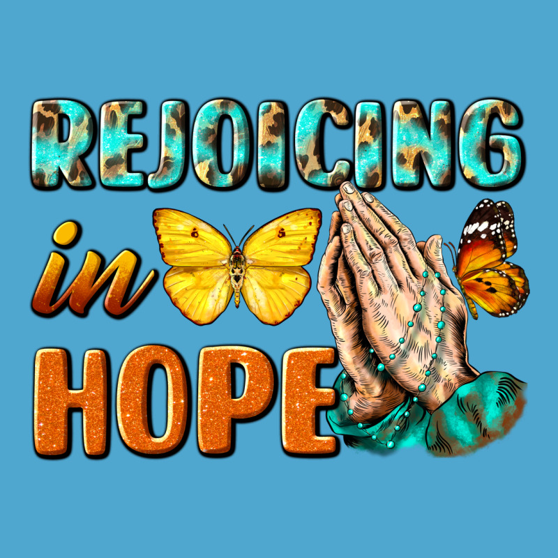 Rejoicing In Hope Premium Hoodie by NancyCooperArtShop | Teevron