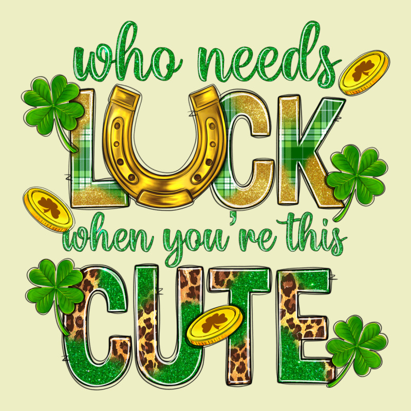 Who Needs Luck When You're This Cute St. Patricks Urban Hoodie by BundleAndBundleShop | Teevron
