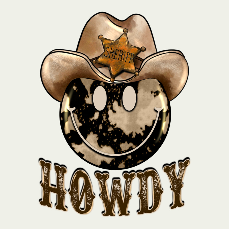 Howdy Smiley Face Urban Heavy Tee by BarkalooDesign | Teevron