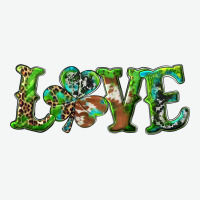 Love With Shamrock Urban Heavy Tee | Teevron