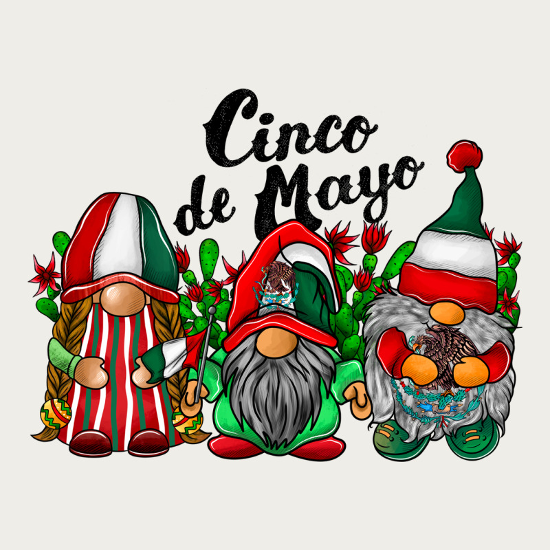 Cinco De Mayo Mexican Flag Gnomes Zipper Hoodie by RacoonDesign | Teevron