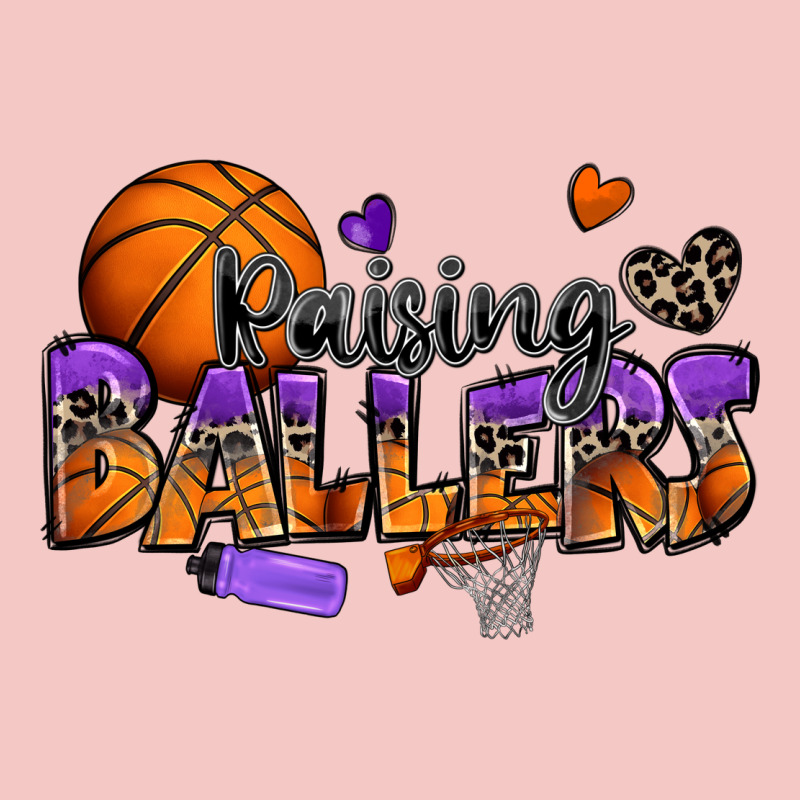 Raising Ballers Basketball Urban Heavy Tee by Zillion Design Studio | Teevron