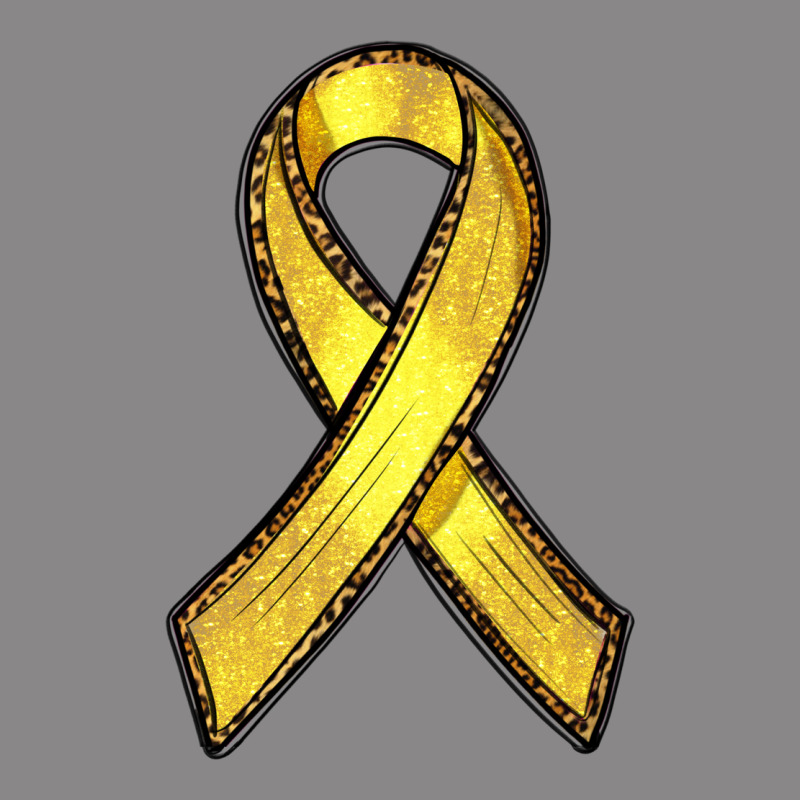 Gold Cancer Ribbon Vintage Tee by RanaPortraitStore | Teevron