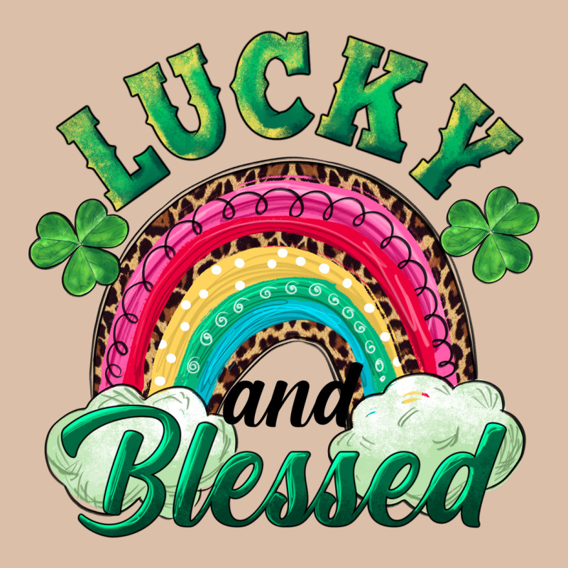 Lucky And Blessed Rainbow Urban Heavy Tee by RanaPortraitStore | Teevron