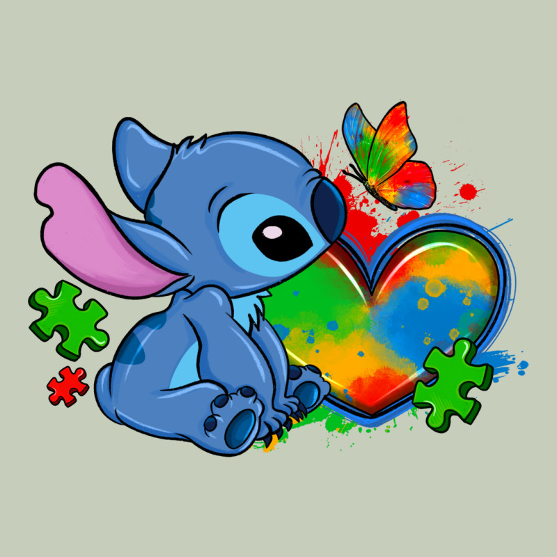 Autism Stitch Heart Classic Tee by Zillion Design Studio | Teevron