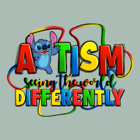 Autism Stitch Seeing The World Differently Classic Tee | Teevron