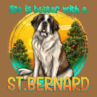 Life Is Better With A St.bernard Vintage Tee | Teevron