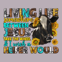 Living Life Somewhere Between Jesus Vintage Tee | Teevron