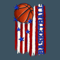 Basketball American Flag Urban Heavy Tee | Teevron