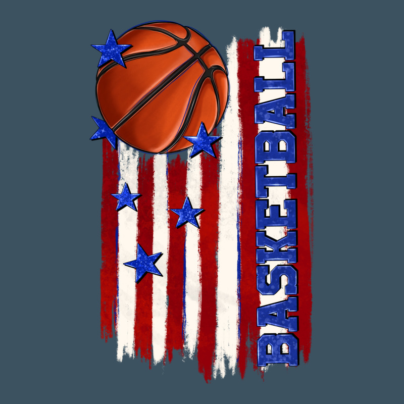 Basketball American Flag Urban Heavy Tee by texasbilliewilder | Teevron