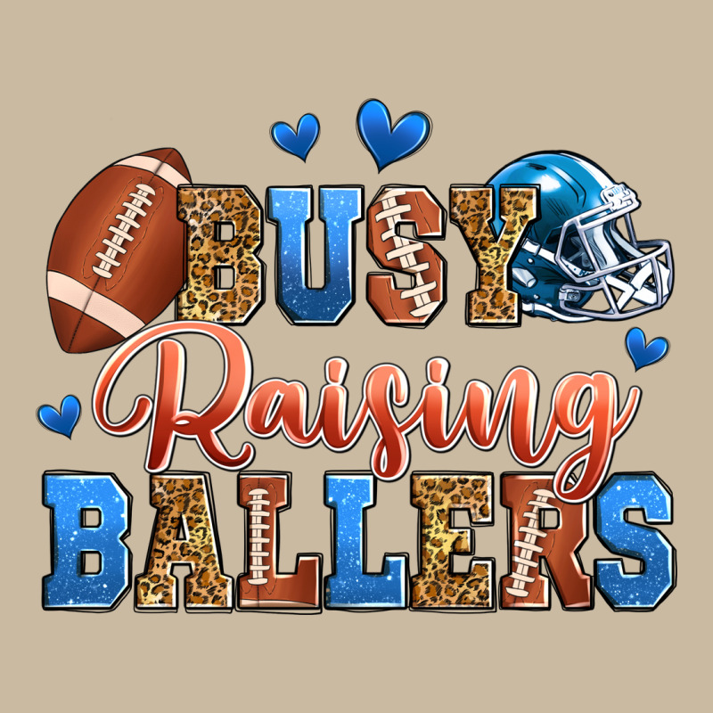 Busy Raising Ballers American Football Long Sleeve Tee by Zillion Design Studio | Teevron