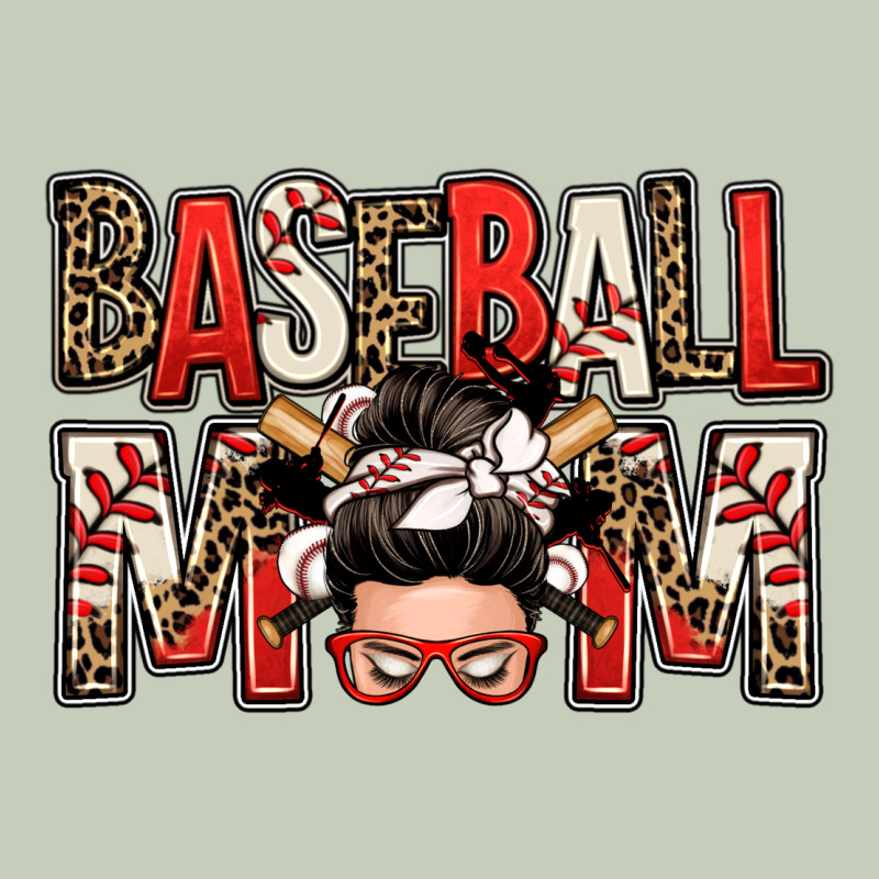 Baseball Mom Messy Bun Classic Tee by Zillion Design Studio | Teevron