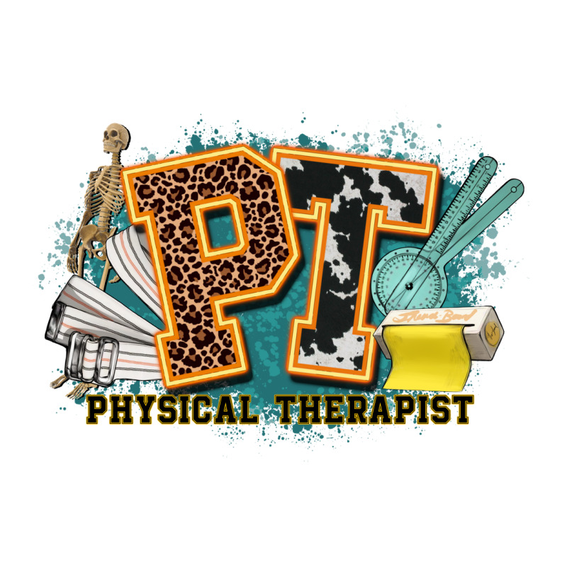 Pt Physical Therapist Western Premium Hoodie by NancyCooperArtShop | Teevron