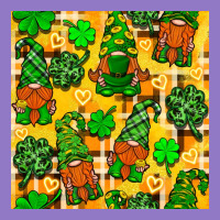 St. Patricks Gnomies Seamless Pattern Urban Hoodie | Teevron
