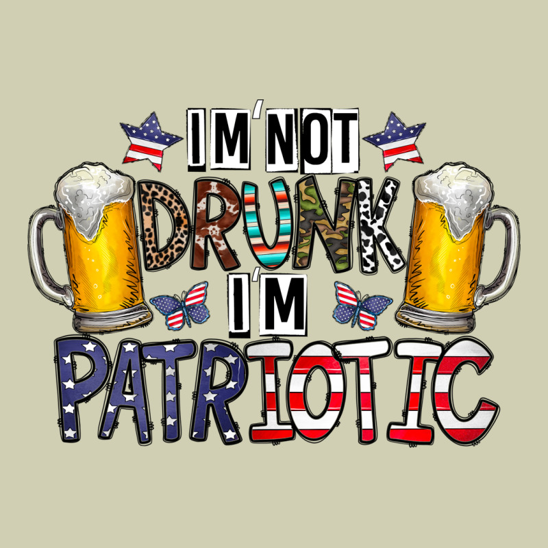 I'm Not Drunk I'm Patriotic Heavy Core Tee by CowhideDigitalArt | Teevron