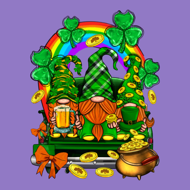 St. Patricks Gnomes Truck With Rainbow Urban Hoodie by BundleAndBundleShop | Teevron